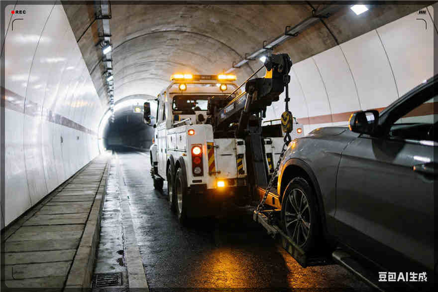 自流井道路救援汽车换轮胎